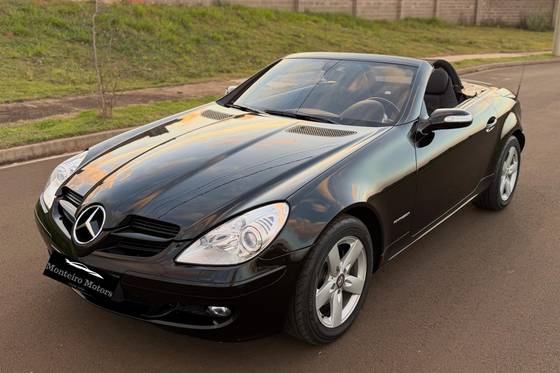 MERCEDES-BENZ SLK 200 1.8 16V KOMPRESSOR GASOLINA AUTOMÁTICO MERCEDES-BENZ SLK 200 1.8 16V KOMPRESSOR GASOLINA AUTOMÁTICO